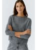 Oui Pullover in Grau