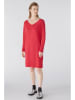 Oui Strickkleid in Rot