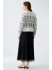 Oui Pullover in Grau