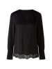 Oui Bluse in Schwarz