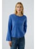 Oui Wollpullover in Blau