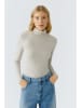 Oui Rollkragenpullover in Beige