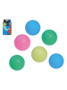 Happy People 6er Set Tischtennisbälle "Color Balls" in Bunt 