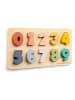 New Classic Toys 9tlg. Knopfpuzzle "Nummer 0-9" - ab 2 Jahren