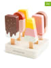 New Classic Toys 6-delige set: ijs op stokje - vanaf 2 jaar