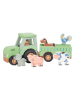 New Classic Toys Holztraktor mit Anhänger - ab 18 Monaten