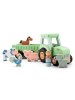 New Classic Toys Drewniany traktor z przyczepą - 18 m+
