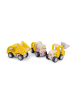 New Classic Toys 3er-Set: Baufahrzeuge - ab 18 Monaten