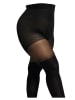 camano Maillot "Fashion Curvy" zwart - 70/30 denier