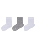 camano 9er-Set: Socken in Hellblau/ Grau