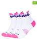 camano 3er-Set: Sportsocken in Weiß/ Pink