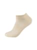 s.Oliver 4er-Set: Sneakersocken in Creme