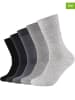 s.Oliver Skarpety (5 par) w kolorze szaro-czarno-antracytowym