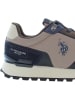 U.S. Polo Assn. Sneakers bruin/donkerblauw