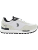 U.S. Polo Assn. Sneakers wit/crème/zwart