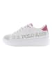 U.S. Polo Assn. Sneakers in Weiß/ Pink
