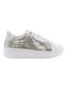 U.S. Polo Assn. Sneakers wit/zilver/zilverkleurig