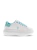U.S. Polo Assn. Sneakers wit/turquoise