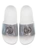 U.S. Polo Assn. Slippers wit/zilver/zilverkleurig