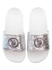 U.S. Polo Assn. Slippers wit/zilver/zilverkleurig