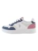 U.S. Polo Assn. Sneakers wit/donkerblauw/lichtroze