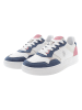 U.S. Polo Assn. Sneakers wit/donkerblauw/lichtroze