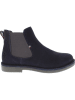 U.S. Polo Assn. Leder-Chelsea-Boots in Dunkelblau