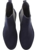 U.S. Polo Assn. Leren chelseaboots donkerblauw