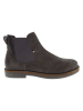 U.S. Polo Assn. Leren chelseaboots antraciet