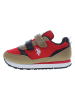 U.S. Polo Assn. Sneakers in Hellbraun/ Rot