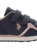 U.S. Polo Assn. Sneakers donkerblauw/lichtroze