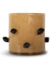 Byon Kerzenhalter "Arlo" in Beige - (H)15 x Ø 15 cm