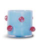 Byon Kerzenhalter "Arlo" in Hellblau - (H)10 x Ø 10 cm