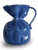 Byon Vase "Crumple" in Blau - (B)23,5 x (H)26 x (T)17 cm 