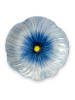 Byon Bord "Poppy" blauw - Ø 21 cm