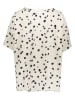 Juvia Bluza w kolorze beżowo-czarnym