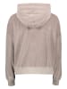 Juvia Sweatjacke in Taupe