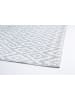 Bizzotto Indoor-/ Outdoor-Teppich "Rhombus in Grau/ Weiß - (L)180 x (B)120 cm