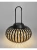 Bizzotto Decoratieve ledlamp "Saryn" grijs - (H)26 x Ø 20 cm