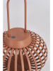 Bizzotto Decoratieve ledlamp "Saryn" bruinrood - (H)26 x Ø 20 cm