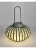 Bizzotto Decoratieve ledlamp "Saryn" groen - (H)26 x Ø 20 cm