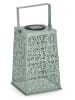 Bizzotto Solar-Leuchte "Kalidos" in Mnt - (B)14 x (H)20 x (T)14 cm