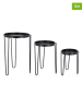 Bizzotto 3er-Set: Pflanzenhalter "Madelyn" in Schwarz
