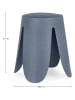 Bizzotto Hocker ''Imogen'' in Dunkelblau - (H)47 x Ø 37 cm