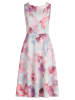 Vera Mont Kleid in Hellgrau/ Rosa