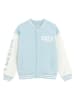 COOL CLUB Sweatjacke in Hellblau/ Weiß