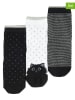 COOL CLUB 3er-Set: Socken in Schwarz/ Weiß