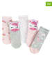 COOL CLUB 5er-Set: Socken in Rosa/ Grau
