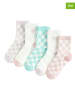 COOL CLUB 5er-Set: Socken in Creme