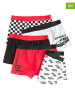 COOL CLUB 5-delige set: boxershorts rood/zwart/wit